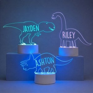 Dinosaur Night Light Personalized LED Sign - 27066