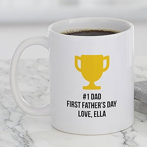 Choose Your Icon For Him Personalized Coffee Mug 11oz White