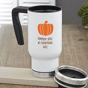 Fall Icon Personalized 14 oz Commuter Travel Mug
