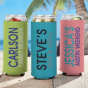 Stainless Steel Sublimation Slim/SKINNY Can Cooler (Koozie) 15oz