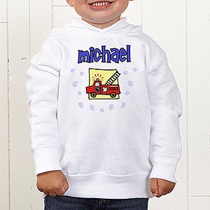 He's All Boy Personalized Toddler Hooded Sweatshirt
