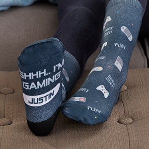 Gaming Personalized Kids Socks