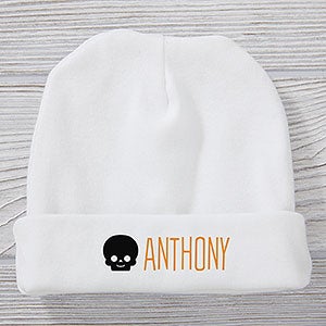 Skeleton Family Personalized Halloween Baby Hat