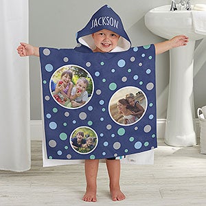 Photo Fun Personalized Kids Poncho Bath Towel