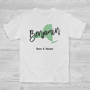 State Pride Personalized Hanes Youth T-Shirt