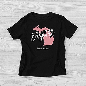 State Pride Personalized Toddler T-Shirt