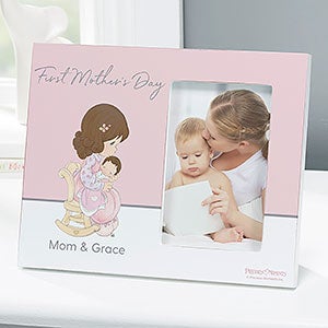Precious Moments 1st Mother's Day Pink Personalized Frame