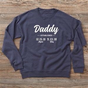 Established Personalized Hanes ComfortWash Sweatshirt