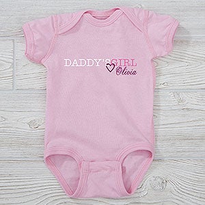 Daddy's Girl Personalized Baby Bodysuit