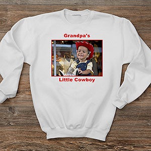 Picture Perfect Personalized Hanes Adult Crewneck Sweatshirt