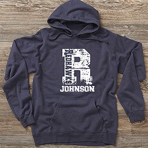 Go Team Personalized Hanes Adult ComfortWash Hoodie