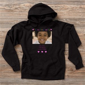 Personalized Photo Message Hanes Adult ComfortWash Hoodie