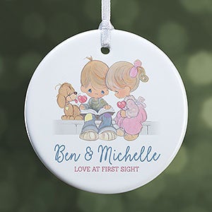 Precious Moments Lasting Memories Personalized Couples Ornament - Glossy