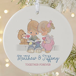 Precious Moments Lasting Memories Personalized Couples Ornament - Matte