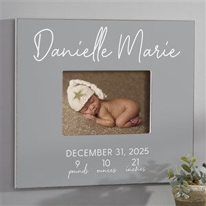 Simple and Sweet Baby Personalized 5x7 Wall Frame Horizontal