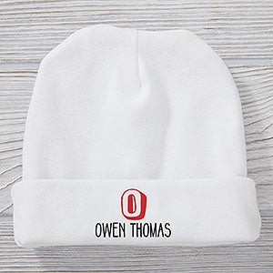 Bright Name Personalized Baby Hats