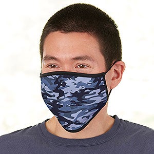 Camo Personalized Adult Face Mask