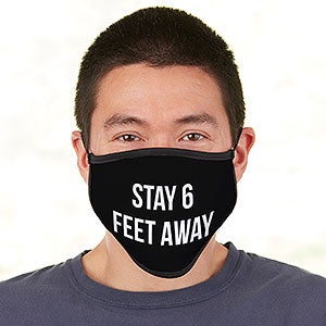 Men's Expressions Personalized Adult Face Mask