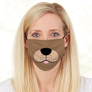 Dog Face For Her Personalized Deluxe Face Mask with Filter