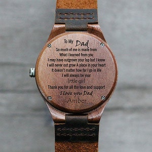 engraved watches for dad
