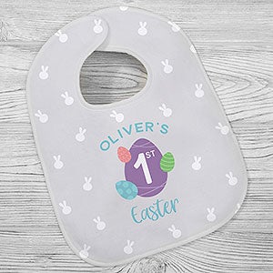 First Easter Personalized Baby Bib