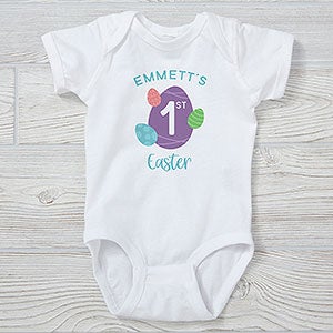 First Easter Personalized Baby Bodysuit