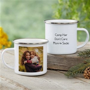Personalized Photo Camp Mug For Her - Small