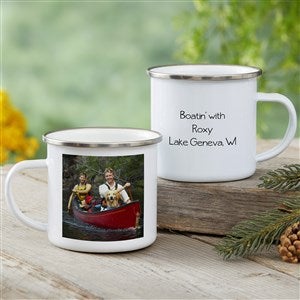 Personalized Pet Photo Camp Mug - Small