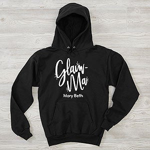 Glam-ma Personalized Hanes Adult Hooded Sweatshirt