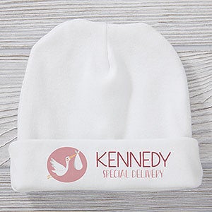 It?s A Girl Personalized Baby Hat