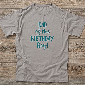 Family Birthday Personalized Hanes ComfortWash Adult T-Shirt