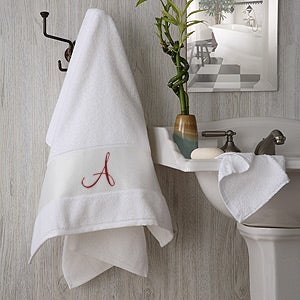 Monogram Elegance Bath Towel