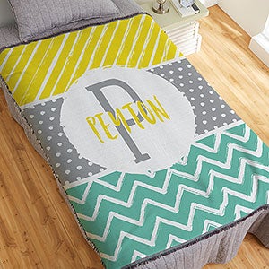 Yours Truly Personalized 56x60 Woven Throw