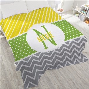 Yours Truly Personalized 90x108 King Fleece Blanket