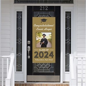 Graduating Class Of Personalized Photo Door Banner - 28993