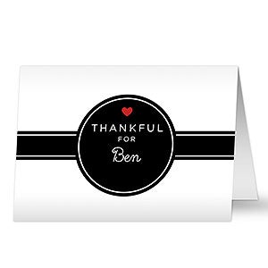 Thankful For You Greeting Card