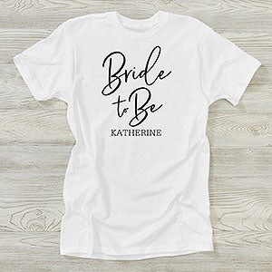 Classic Elegance Bridal Party Personalized Hanes Adult T-Shirt