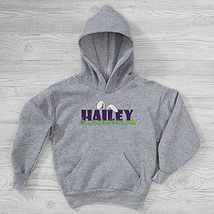Ears To You Personalized Easter Hanes® Kids Hooded Sweatshirt