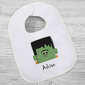 Freaky Frankie Personalized Baby Bib