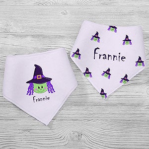 Good Lil' Witch Personalized Bandana Baby Bibs