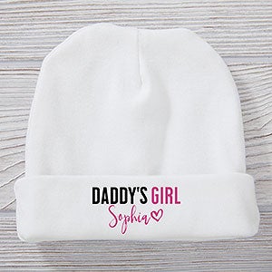 Daddy's Girl Personalized Baby Hat