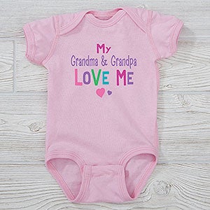 You Are Loved Personalized Baby Bodysuit