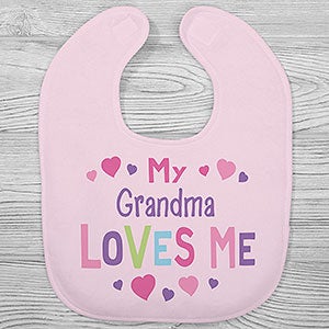 You Are Loved Personalized Baby Bib