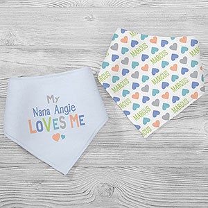 You Are Loved Personalized Bandana Bibs