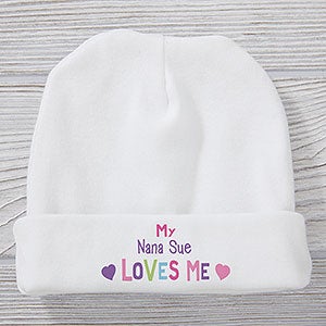 You Are Loved Personalized Baby Hat