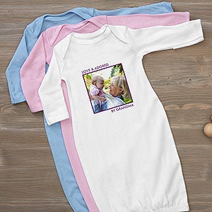 Picture Perfect Personalized Photo Baby Gown