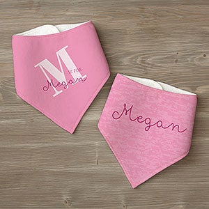 Alphabet Fun Personalized Bandana Bibs