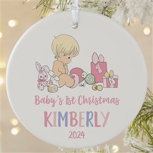 Precious Moments Our Favorite Gift Baby Girl Ornament - 1 Sided Matte