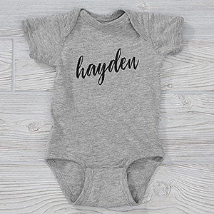 Just Being Me Personalized Baby Bodysuit