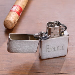 Personalized Chrome Zippo Windproof Lighter